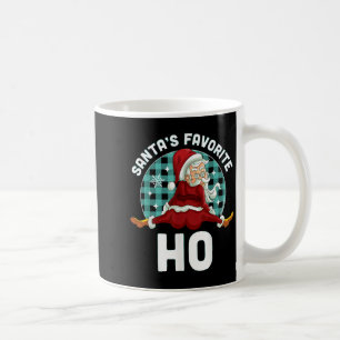 Mug Père Noël Ho favori - Noël Naughty Père Noël Noël