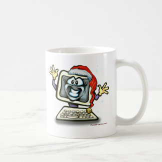 Mug Père Noël informatique