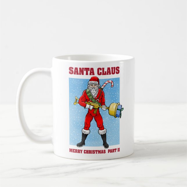 Mug Père Noël Joyeux Noël 2ème partie (Gauche)