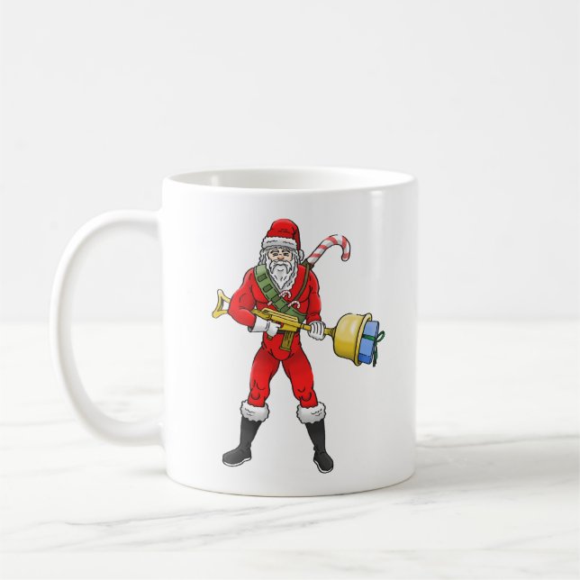 Mug Père Noël Joyeux Noël Partie 2 (Gauche)