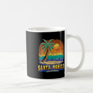 Mug Père Noël Monica California Vintage Souveni désorg