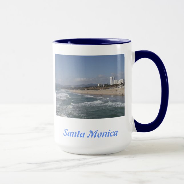 Mug Père Noël Monica, Californie (Droite)