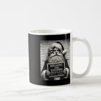 Mug Père Noël Mugshot Noël drôle Père Noël Xmas 