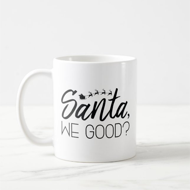Mug Père Noël, On Est Bien ? (Gauche)