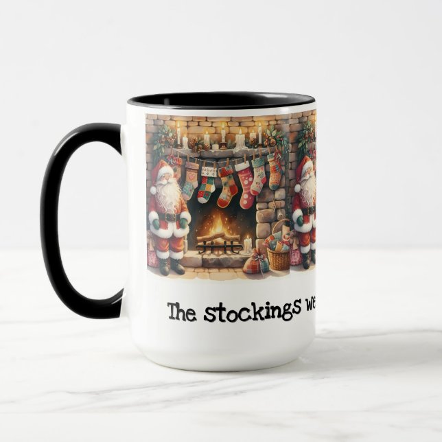 Mug Père Noël par foyer Noël Stockage (Gauche)