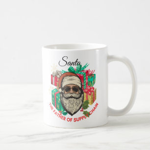 Mug Père Noël, père et fondateur de la chaîne d'approv