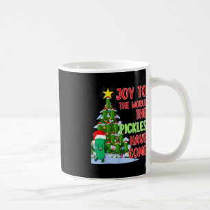 Mug Père Noël Pickle Christmas Tree Lights Amusant Pic