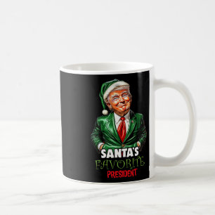 Mug Père Noël Président favori Funny Trump Noël X
