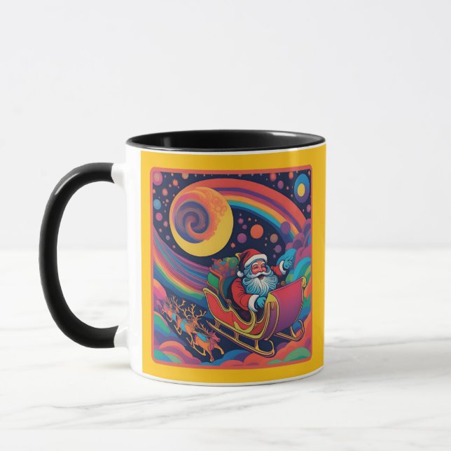 Mug Père Noël psychologique (Gauche)