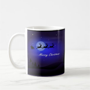 Mug Père Noël Sleigh Moon Joyeux Noël