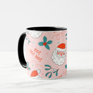 Mug Père Noël tout sur imprimer Collection Joyful Grem