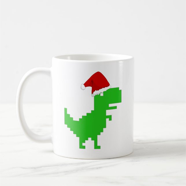 Mug père Noël trex (Gauche)
