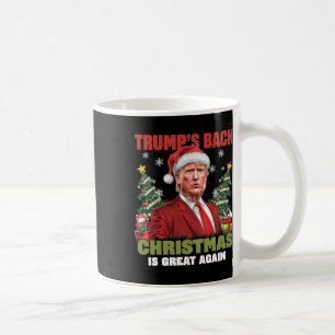 Mug Père Noël Trump Danse Rendre Noël super moche