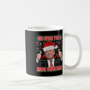 Mug Père Noël Trump Noël Humour Funny Trump Noël 2