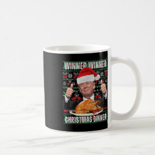 Mug Père Noël Trump Noël Humour Funny Trump Noël 3