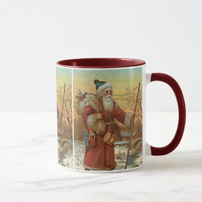 Mug Père Noël vintage (Droite)