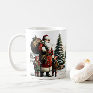 Mug Père Noël vintage