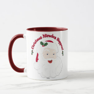 Mug Père Noël vintage Les miracles de Noël se produise