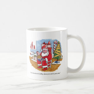 Mug Père Noël Wet main gauche