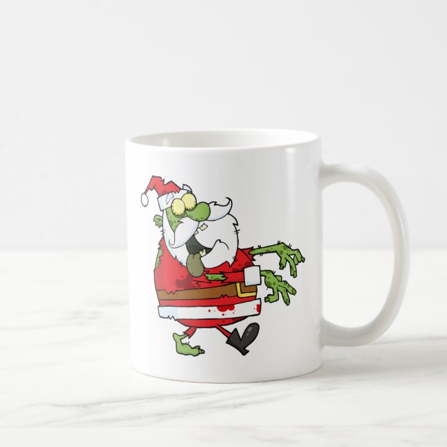 Mug Père Noël zombie (Droite)