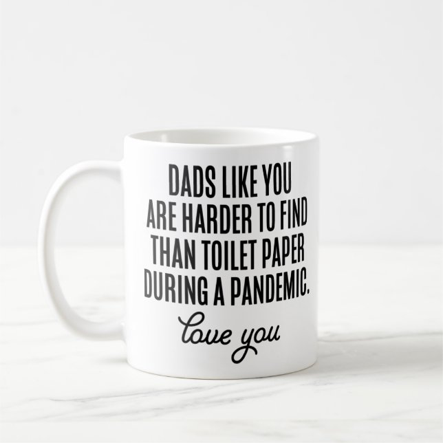 Mug Pères comme vous difficiles à trouver drôle Fête d (Gauche)