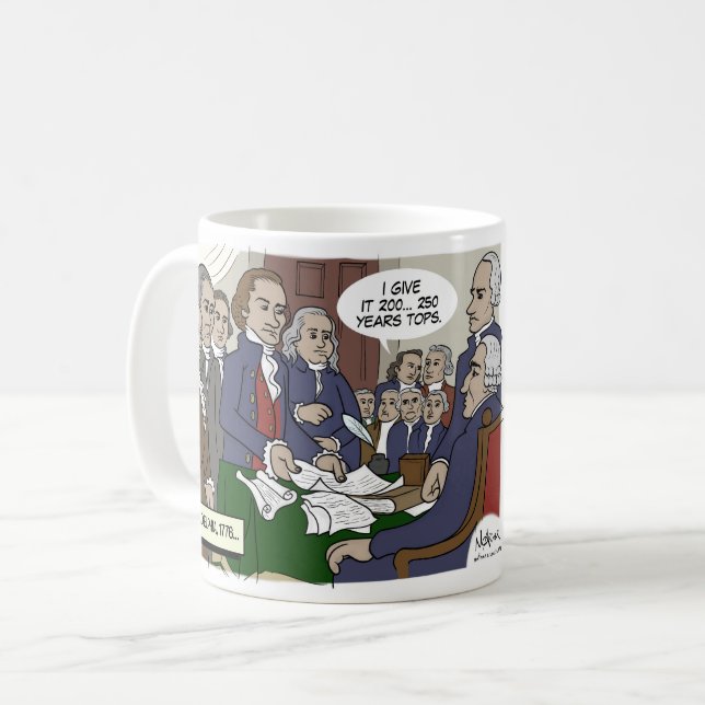 Mug Pères fondateurs (Devant gauche)