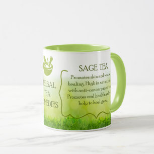 Mug Perfect Cadeau / Sage Tea Herbal Remedy