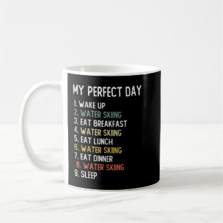 Mug Perfect Day Water Skiing Shirts Men Boys Teen Wate