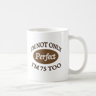 Mug Perfectionnez 75 ans