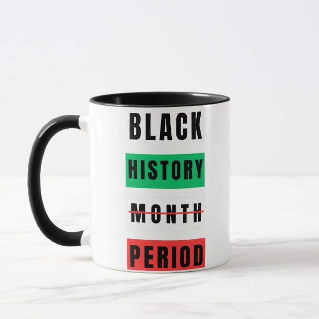 Mug Période du mois de l'histoire des Noirs (Gauche)