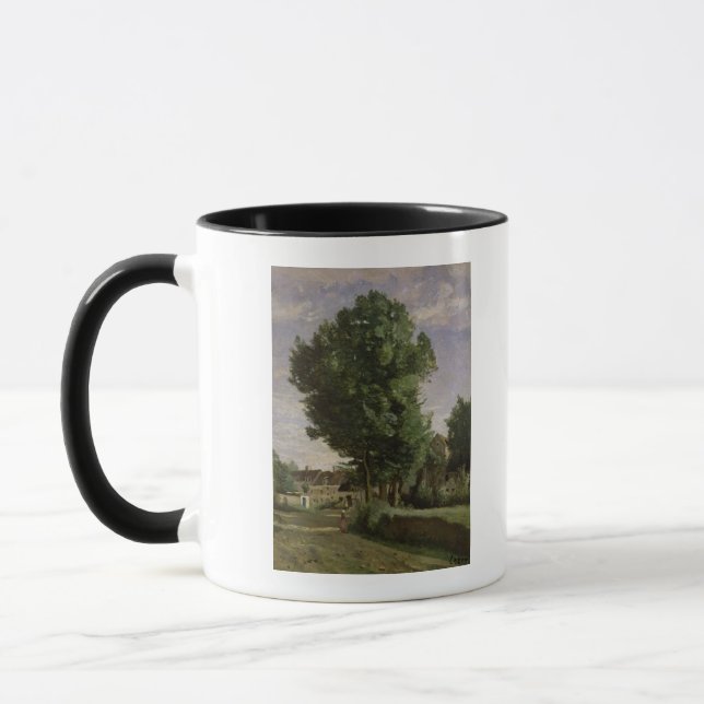 Mug Périphéries d'un village près de Beauvais, c.1850 (Gauche)