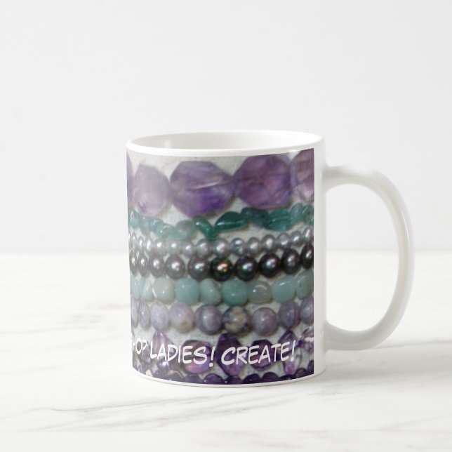 Mug Perle quotidienne !  Les dames de magasin de roche (Droite)