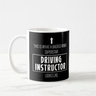 Mug Permis de conduire de l'instructeur de conduite