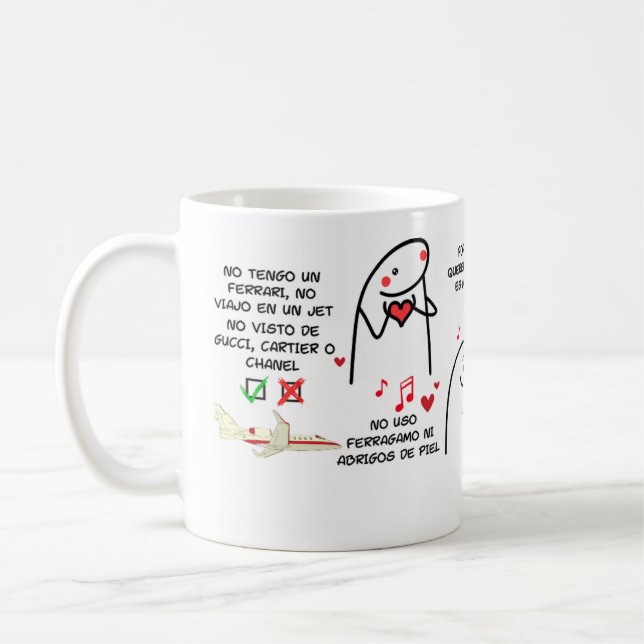Mug "Pero Te Quiero" - Un regalo con sentimiento (Gauche)
