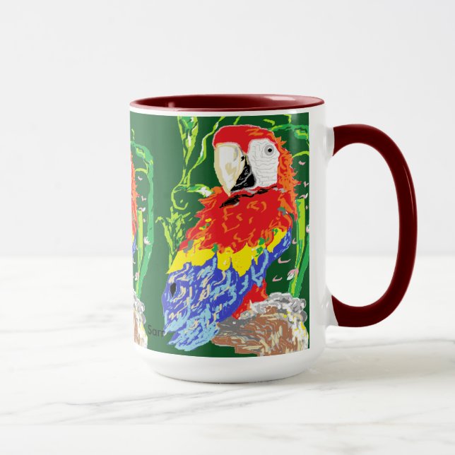 Mug Perroquet (Droite)