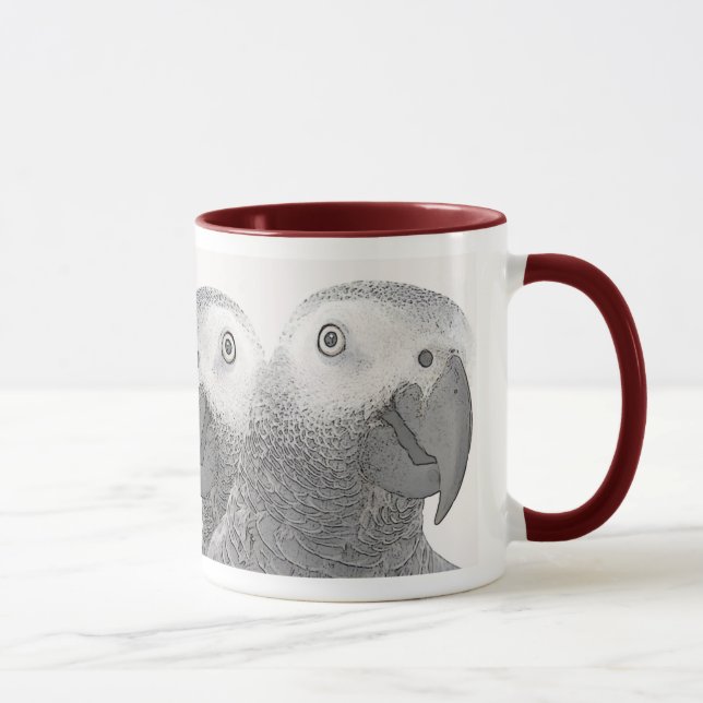 Mug perroquet (Droite)