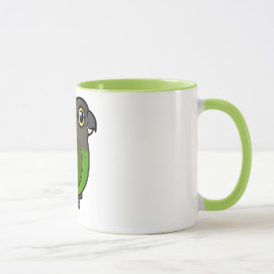 Mug perroquet Brun-dirigé