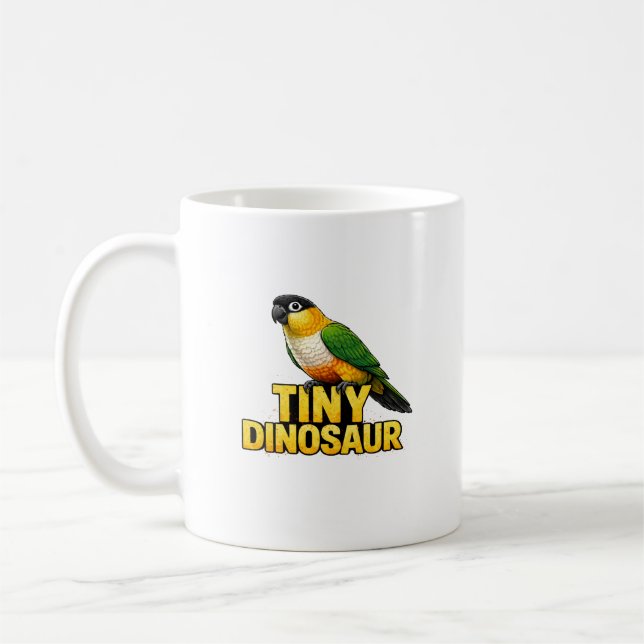 Mug Perroquet Caique Dinosaure Minuscule (Gauche)