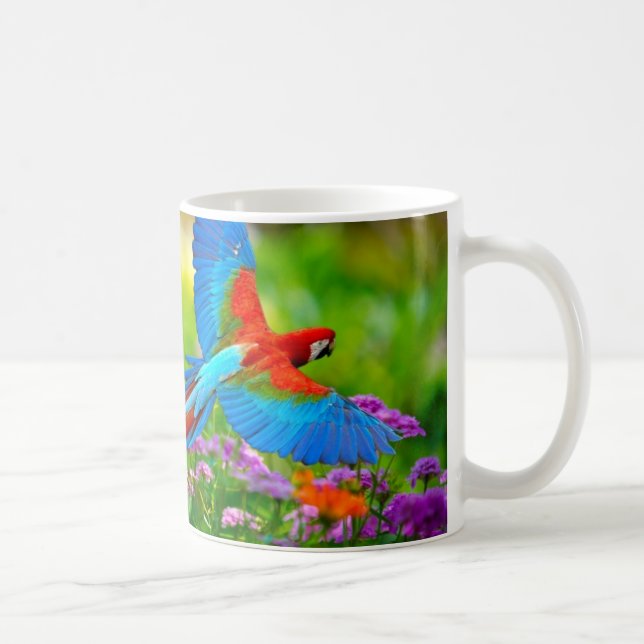 Mug Perroquet d'ara (Droite)