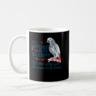 Mug Perroquet gris africain 