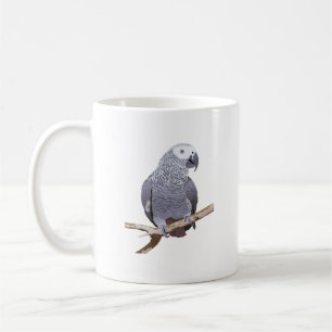 Mug Perroquet gris d'Afrique