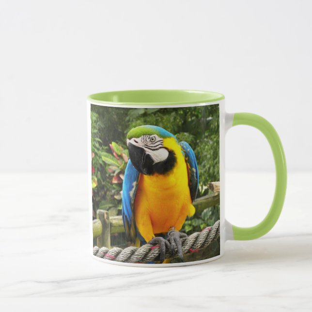 Mug Perroquet macaw exotique (Droite)
