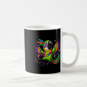Mug Perroquet Mardi Gras - Oiseau de Fête Joyeux