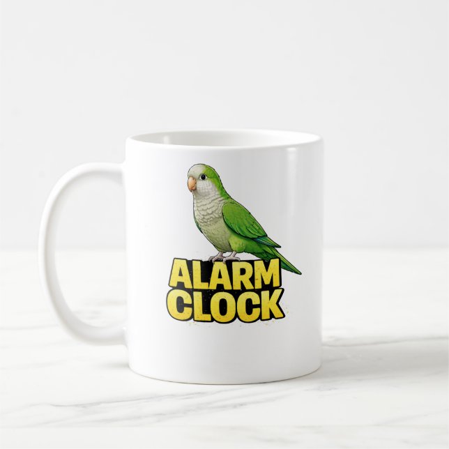 Mug Perroquet Quaker Réveil (Gauche)