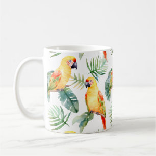 Mug Perroquet tropical coloré