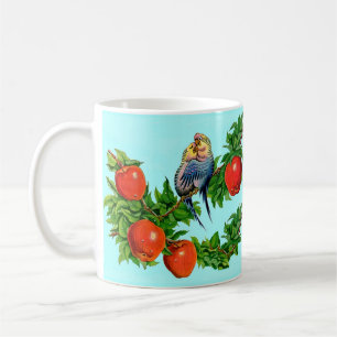 Mug perroquets amoureux
