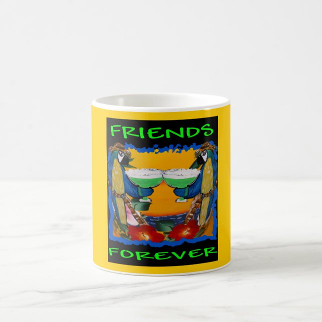 Mug Perroquets de Fête (Centre)