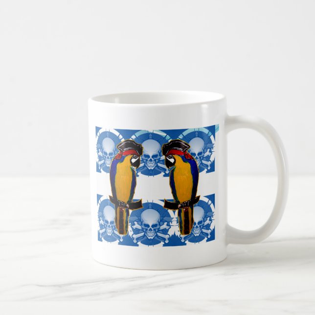 Mug Perroquets de pirates (Droite)