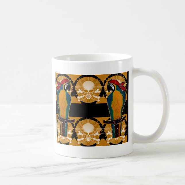 Mug Perroquets Pirates (Droite)