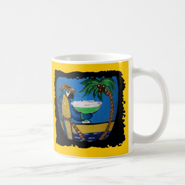 Mug Perroquets qui s'ennuient (Droite)